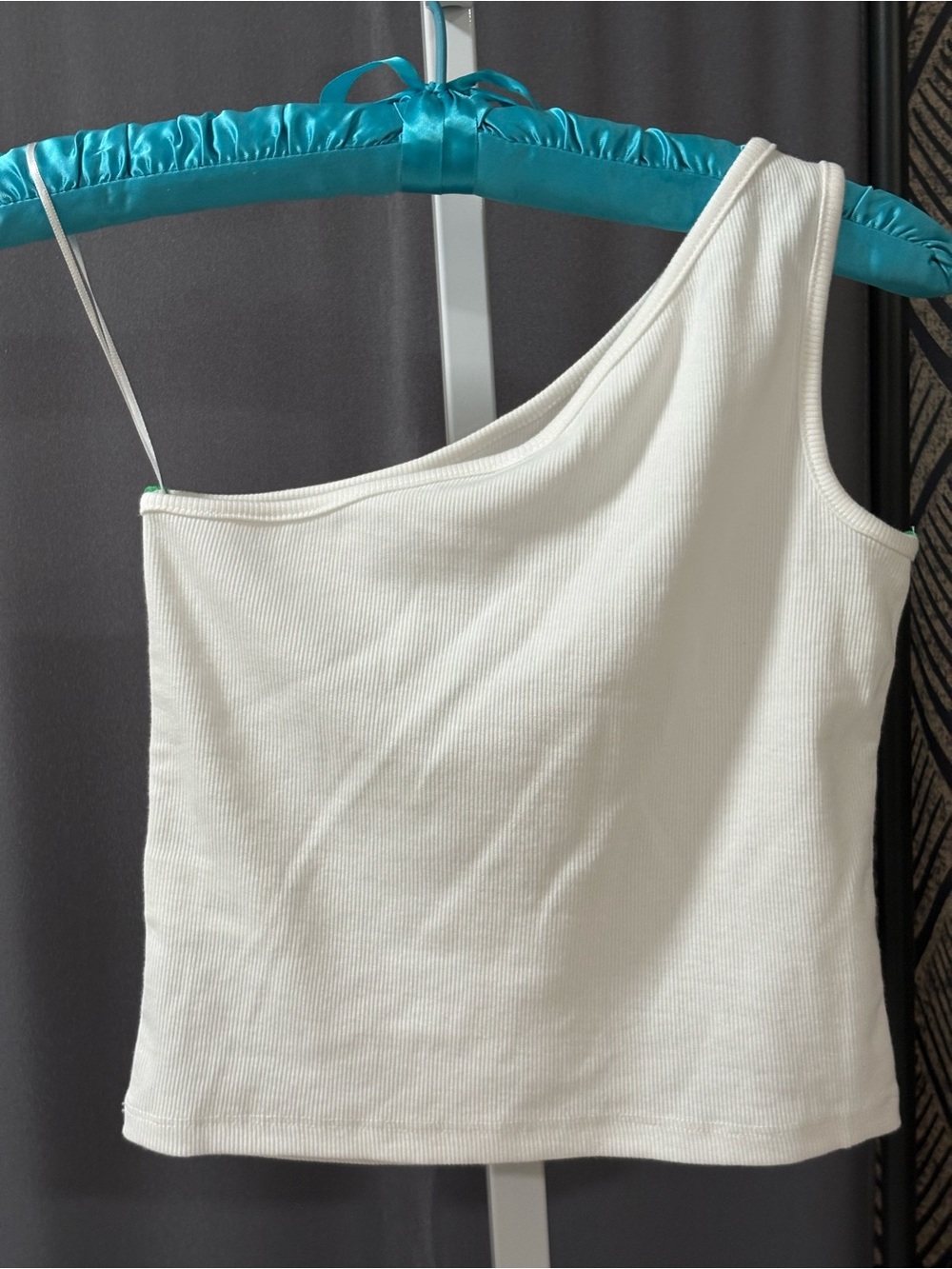 ZARA Asymmetrical One-Shoulder Crop Top Girls & Teenagers, Size 13-14 Years - Picture 3 of 17
